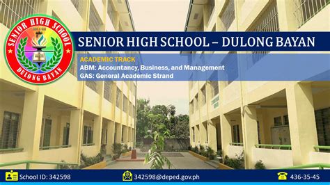 senior high school dulong bayan
